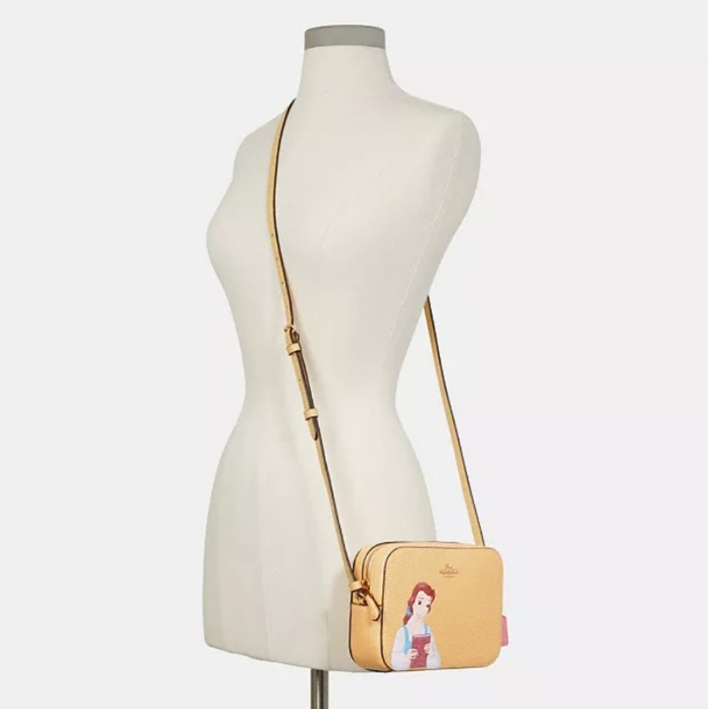 COACH × Disney Exclusive Princess Belle Limited Edition Camera Crossbody - Picture 4 of 6